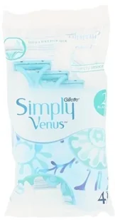 Gillette Venus Simply maszynka do golenia 4 szt dla kobiet - Maszynki do golenia i wkłady - miniaturka - grafika 2