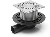 Syfony - Chudej Stal Nierdzewna 15x15/ Wpust Podłogowy Uniwersalny/GAT 1 381E - miniaturka - grafika 1