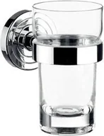 Kubki na szczoteczki do zębów - Emco Polo kubek z uchwytem naścienna chrom (072000100) - miniaturka - grafika 1