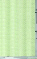 Zasłony prysznicowe - Kleine Wolke punkty, zasłona do prysznica, 180 x 200 cm, pastelowo-zielony (5290619305) - miniaturka - grafika 1