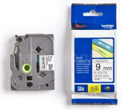 Brother Taśma biała z czarnym nadrukiem TZ221; 9 mm TZE221 - Etykiety do drukarek - miniaturka - grafika 4