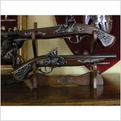 Repliki - akcesoria - WŁOCHY PODWÓJNY STOJAK DO PREZENTACJI REPLIK - miniaturka - grafika 1