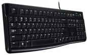 Klawiatury - Logitech K120 Corded Keyboard Black USB NSEA (US) 920-002508 - miniaturka - grafika 1