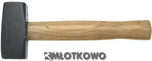 Top Tools MŁOTEK DWUOBUCHOWY 1250 G TRZONEK DREWNIANY zakupy dla domu i biura 02A012 - Pozostałe narzędzia ogrodowe - miniaturka - grafika 2