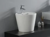 Umywalki - Bathco Florencia-B 42x35 4057 - miniaturka - grafika 1