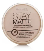 Pudry do twarzy - Rimmel Stay Matte Pressed Powder matujący Puder 003 Peach Glow - miniaturka - grafika 1