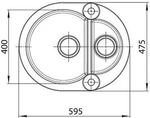Alveus ROLL 80 PIASKOWY 1218122 - Zlewozmywaki - miniaturka - grafika 2