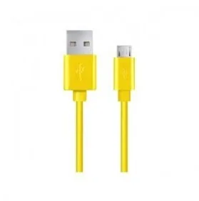 Esperanza EB144Y Kabel Usb micro A-b 1.5m żółty - Kable USB - miniaturka - grafika 3