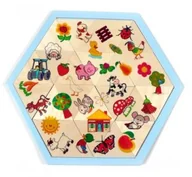 Zabawki kreatywne - HESS Puzzle-mozaika Słońce 14902 - miniaturka - grafika 1