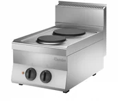 Piece, kotły  i płyty grzejne gastronomiczne - Bartscher 2-płytowa kuchnia elektryczna 115005 - miniaturka - grafika 1