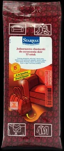 Starwax Chusteczki do czyszczenia skóry, 15 szt. 1356 - Inne artykuły czyszczące - miniaturka - grafika 6