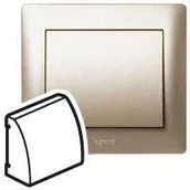 Wyłączniki światła i elektryczne - Legrand 771485 Plakietka .TITAN WYJŚCIE KABLOWE - miniaturka - grafika 1