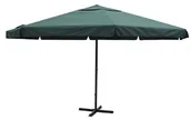 Parasole ogrodowe - vidaXL vidaXL Parasol ogrodowy aluminiowy (500 cm) zielony - miniaturka - grafika 1