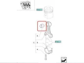 Części i akcesoria do maszyn rolniczych - CNH TULEJKA KORBOWODOWA 87840994 - miniaturka - grafika 1