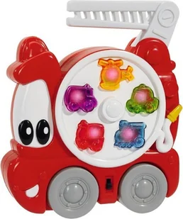 Simba ABC Straż Pożarna z przyciskami 4015136 - Samochody i pojazdy dla dzieci - miniaturka - grafika 2