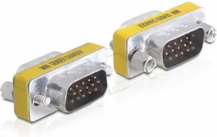 Delock adapter VGA(M)-> VGA(M) 65010 - Adaptery i przejściówki - miniaturka - grafika 3