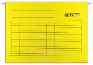 Biella Teczka zawieszkowa DONAU żółta A4 DN370-6 - Teczki i skoroszyty Biella Teczka zawieszkowa DONAU żółta A4 DN370-6 - Teczki i skoroszyty - miniaturka - grafika 1
