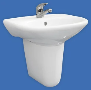 Roca Półpostument Madalena A337591000 - Postumenty i półpostumenty do umywalek - miniaturka - grafika 3