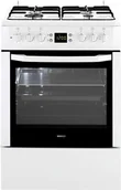 Kuchenki gazowe - Beko CSM 62320 DW - miniaturka - grafika 1