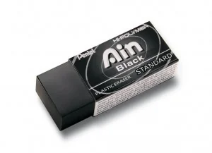 Pentel Gumka uniwersalna czarna ZEH06 PN1352 - Gumki biurowe - miniaturka - grafika 2