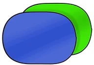 Akcesoria do lamp błyskowych - Bresser reflektor TR-3 150 x 200 cm składany tło 2-stronny firmy Zielony/niebieski 4007922018232 - miniaturka - grafika 1