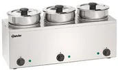 Piece, kotły  i płyty grzejne gastronomiczne - Bartscher Bemar Hotpot, 3 x wkład 3,5L - miniaturka - grafika 1