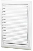 Wentylatory przemysłowe - Vents Kratka WPFMV127WH 172 x 247 mm biała - miniaturka - grafika 1