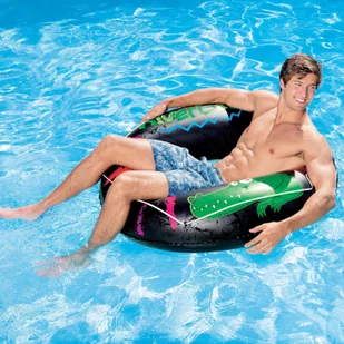 Bestway Kółko Do Pływania Nadmuchiwane 119Cm 36108 - Pływanie - miniaturka - grafika 2