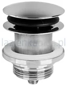 Korki do umywalek - McAlpine Korek klik-klak chrom CWP60CB - miniaturka - grafika 1