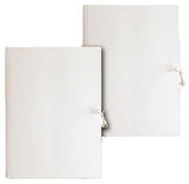Teczki i skoroszyty - Barbara Teczka kartonowa A4 300 g/m wiązana biała (P) - N1054 NB-1460 - miniaturka - grafika 1