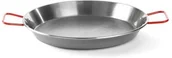Akcesoria gastronomiczne - Hendi Patelnia do Paelli z rączkami Profi Line ze stali nierdzewnej 340 x 40mm 622100 - miniaturka - grafika 1