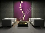 Lampy sufitowe - Azzardo Lampa wisząca IZZA 8 Biały MD 1288A-8W SHINY WHITE - miniaturka - grafika 1