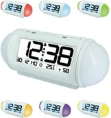 Zegary - Technoline Budzik WT 499 cyfrowy Sterowany radiowo - miniaturka - grafika 1