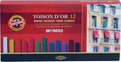 Kredki, ołówki, pastele i pisaki - Koh-I-Noor KREDKI Pastele suche 12 TOISON KH050 - miniaturka - grafika 1