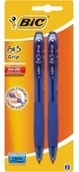 Długopisy - BIC DŁUGOPIS BU 3 GRIP NIEBIESKI 893224 - miniaturka - grafika 1