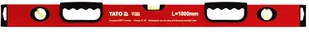 Yato Poziomnica czerwona, 2 uchwyty 1000 mm YT-3024 - Poziomice, łaty, miary - miniaturka - grafika 2