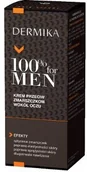 Kosmetyki do pielęgnacji twarzy męskie - Dermika Dermika 100% Men krem przeciwzmarszczkom wokół oczu 15ml - miniaturka - grafika 1