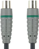 Kable - Bandridge Kabel Coax wtyk - Coax gniazdo5 m Blue (BVL8505) - miniaturka - grafika 1
