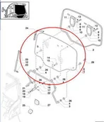 Części i akcesoria do maszyn rolniczych - CNH SZYBA TYLNA 87744542 - 82030887 - 87663400 - miniaturka - grafika 1