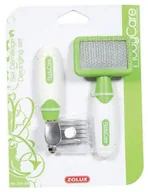 Pielęgnacja i higiena gryzoni - Zolux Zestaw filcak + zgrzebło RodyCare dla gryzoni - miniaturka - grafika 1