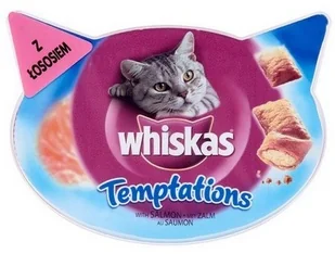 Whiskas Temptations Salmon (łosoś) 60g 1763 - Suplementy i witaminy dla kotów - miniaturka - grafika 2