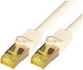 Kable miedziane - Mcab Patchcord, Cat7, S-FTP, PIMF, LSZH, 15m, biały 3752 - miniaturka - grafika 1
