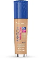Podkłady do twarzy - Rimmel Podkład Match Perfection nr 303 true nude 30ml - miniaturka - grafika 1