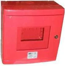 PCE Skrzynka łączeniowa z metalu ppoż. nadtynkowa IP55 pusta 8 modułów 98PPNT - Inne akcesoria elektryczne - miniaturka - grafika 2