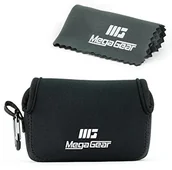 Akcesoria fotograficzne - MegaGear megagear "Ultra Light" z neoprenu torba na aparat z karabińczykiem do Sony Cyber  Shot DSC  RX100 V, DSC-rx100 m II, DSC-RX100 III, DSC-RX100 IV, czarny MG085 - miniaturka - grafika 1