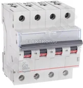 Bezpieczniki elektryczne - Legrand WYŁĄCZNIK NADPRĄDOWY S 314 4P C 25A 10000A SERII TX3 404258 - miniaturka - grafika 1