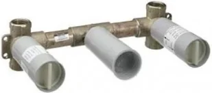 Hansgrohe Zestaw podtynkowy do baterii 3-otworowej umywalkowej 10303180 - Nogi i stelaże pod umywalki - miniaturka - grafika 2