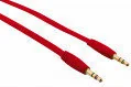 Kable - Trust Kabel Flat Audio Jack-Jack, 1m, Czerwony 20177 - miniaturka - grafika 1