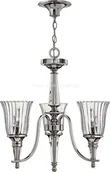 Lampy sufitowe - Elstead Lighting Lampa wisząca CHANDON kol. Srebrny (HK/CHANDON3 ) - Hinkley - - miniaturka - grafika 1