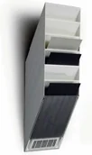 Pojemniki biurowe - Durable Zestaw 6 pojemników pionowych na dokumenty FLEXIBOXX A4 biały DU171-10 - miniaturka - grafika 1